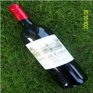 加索城堡干红葡萄酒 CHATEAU CAZEAU RED