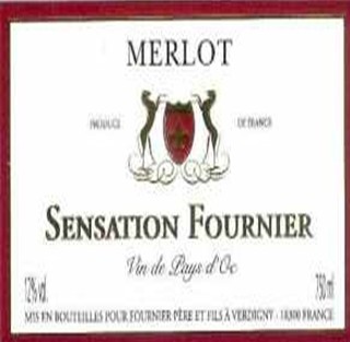 激情弗尼赫美乐红葡萄酒 SENSATION FOURNIER ROUGE