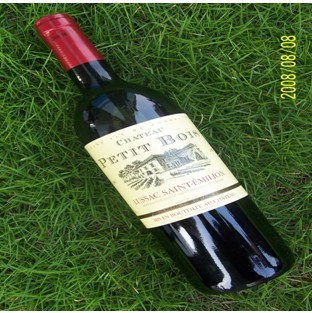 精致森林城堡干红葡萄酒 CHATEAU PETIT BOIS