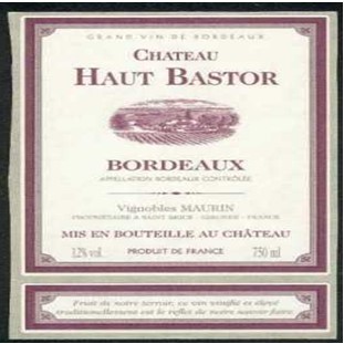 上巴斯特城堡红葡萄酒CHATEAU HAUT BASTOR