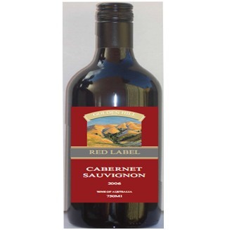 金山红牌赤霞珠干红葡萄酒 Golden Hill Cabernet Sauvignon 2005
