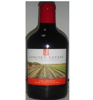 林肯酒庄穗乐仙红葡萄酒Lincoln Estate Shiraz 2008 