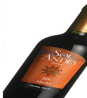 安第斯太阳梅乐红葡萄酒 Sol de Andes Merlot Varietal