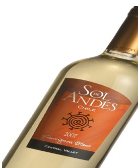 安第斯太阳白莎维农白葡萄酒 Sol de Andes Sauvignon Blanc Varietal 