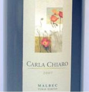 卡拉恰罗马尔贝克红葡萄酒 Carla Chiaro Malbec